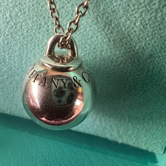 Adjustable Tiffany & Co. Ball Necklace Silver - Picture 3 of 6